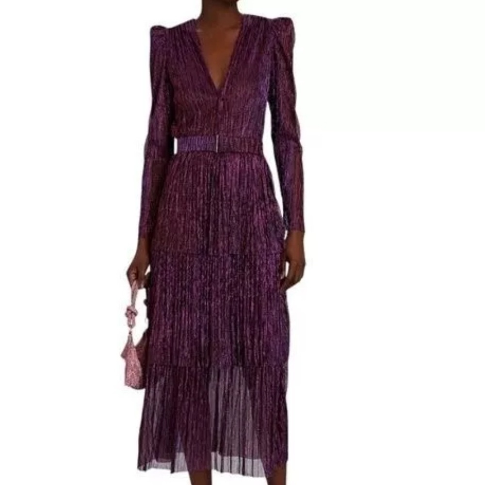 Sabina Musayev glitter cocktail/party dress in medium